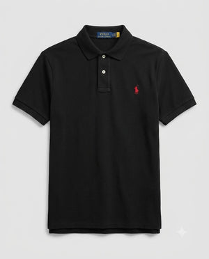 MEN'S BASIC POLO BLACK