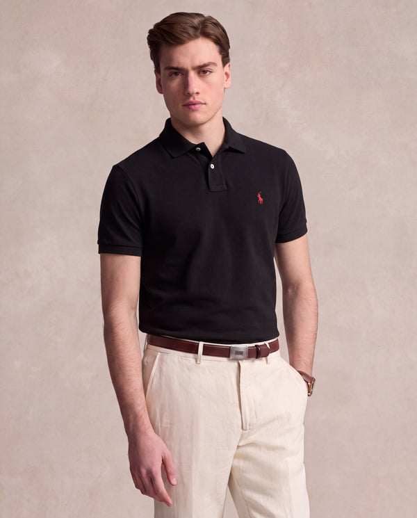 MEN'S BASIC POLO BLACK