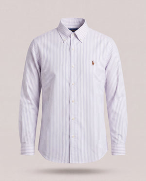 PRL OXFORD PURPLE LINING SHIRT