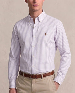 PRL OXFORD PURPLE LINING SHIRT