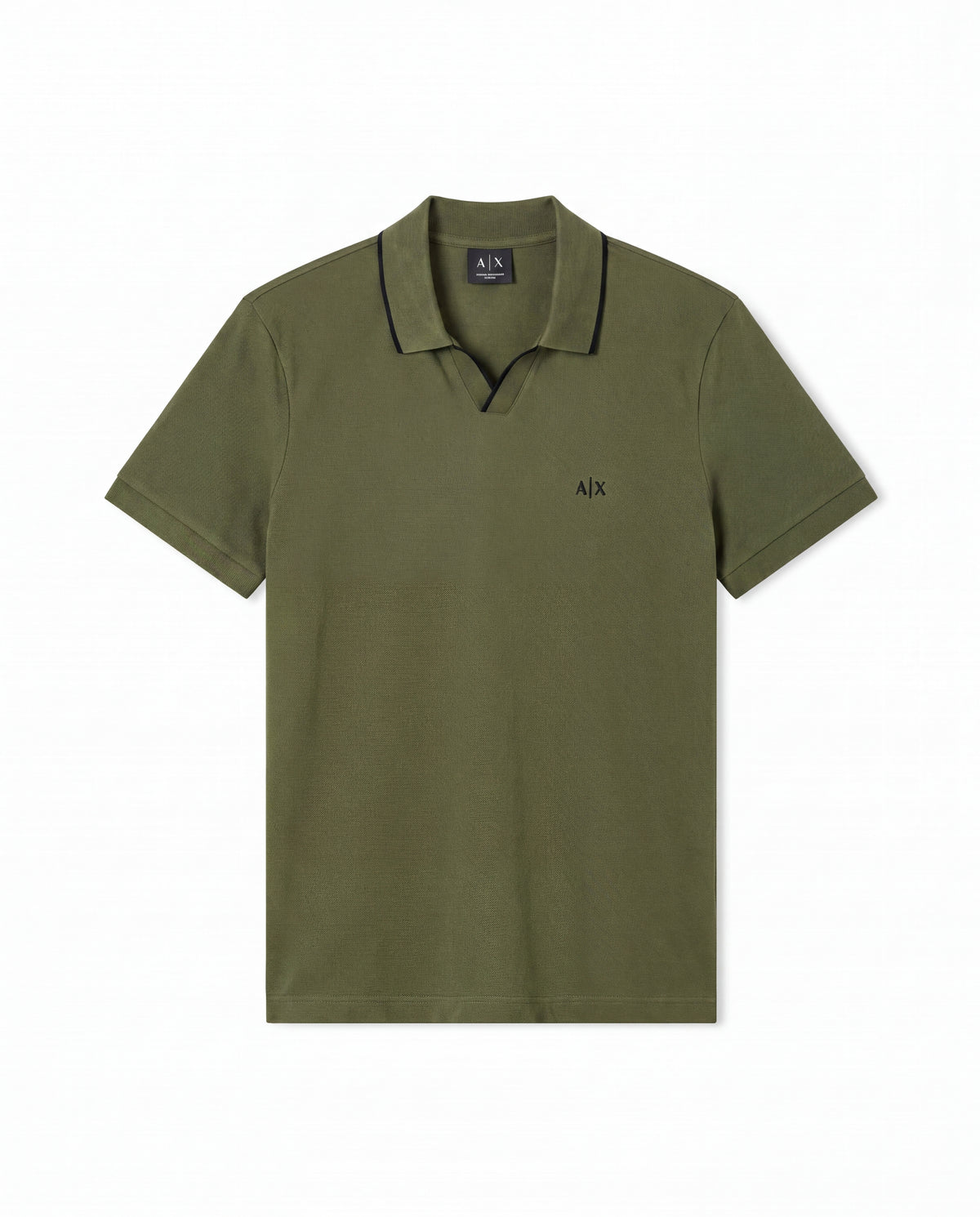 AIX JOHNNY COLAR POLO SHIRT OLIVE GREEN