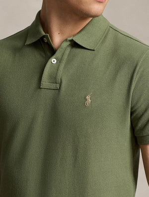 MEN'S BASIC POLO OLIVE GREEN